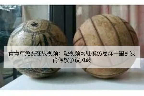 青青草免费在线视频：短视频网红模仿易烊千玺引发肖像权争议风波